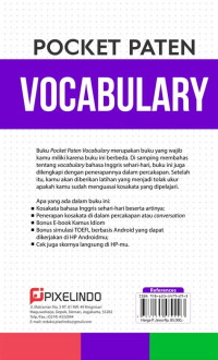 Image of Pocket Paten Vocabulary
